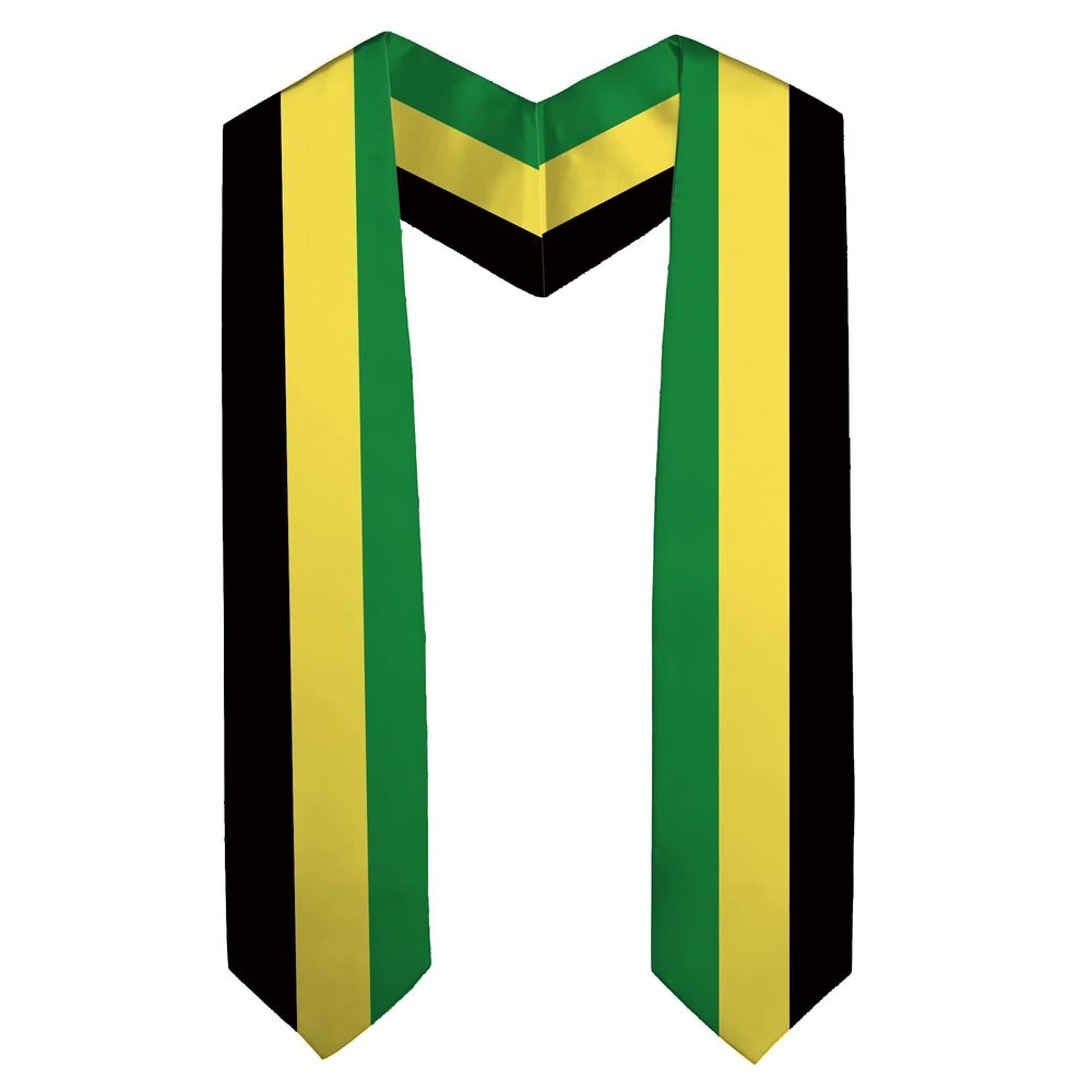 2514 National Flag Graduation Stole Embroidery Sash for Study Aboard